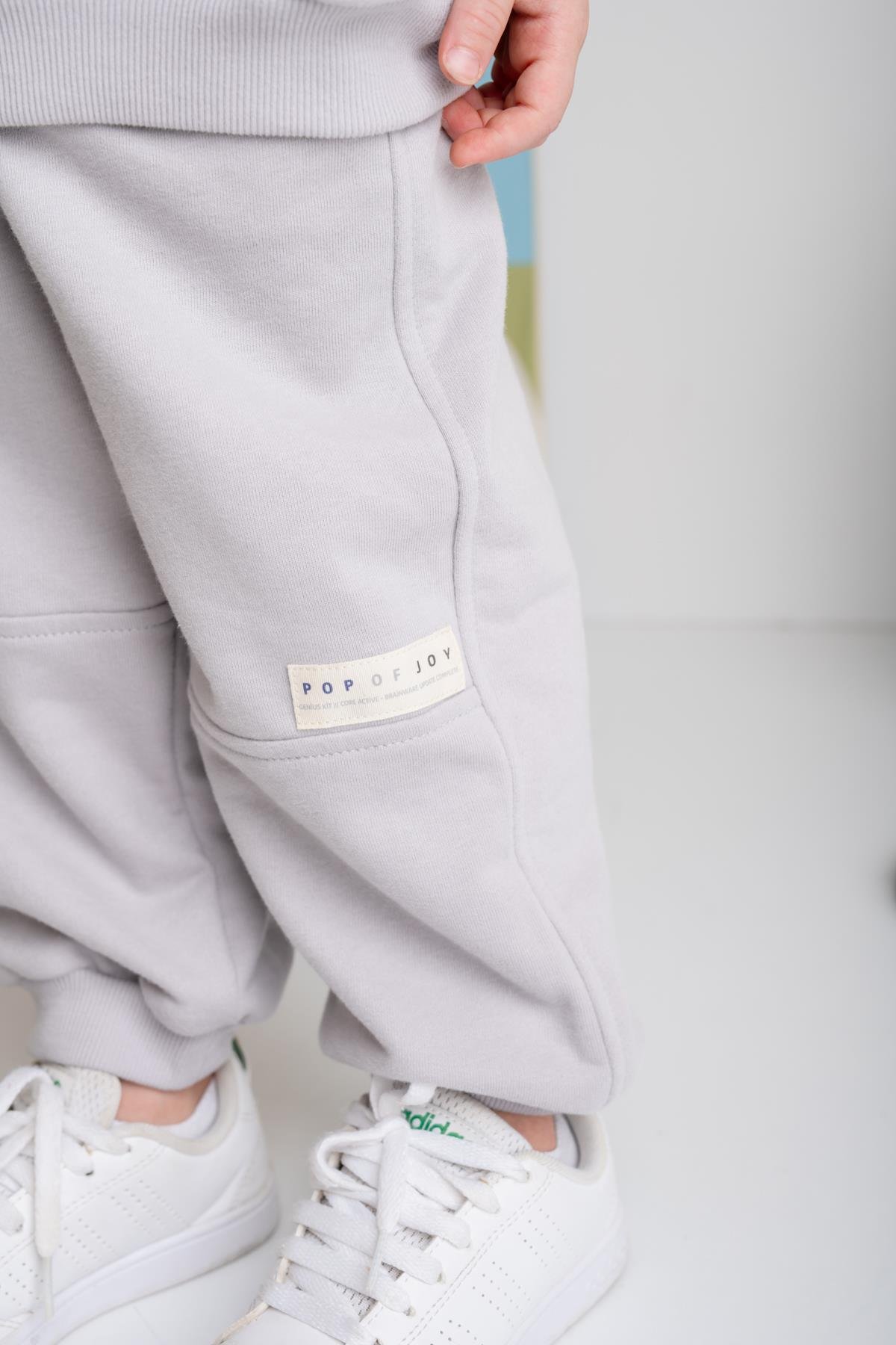 Erkek Çocuk Ribanalı Paça Fırçalı Tek Alt