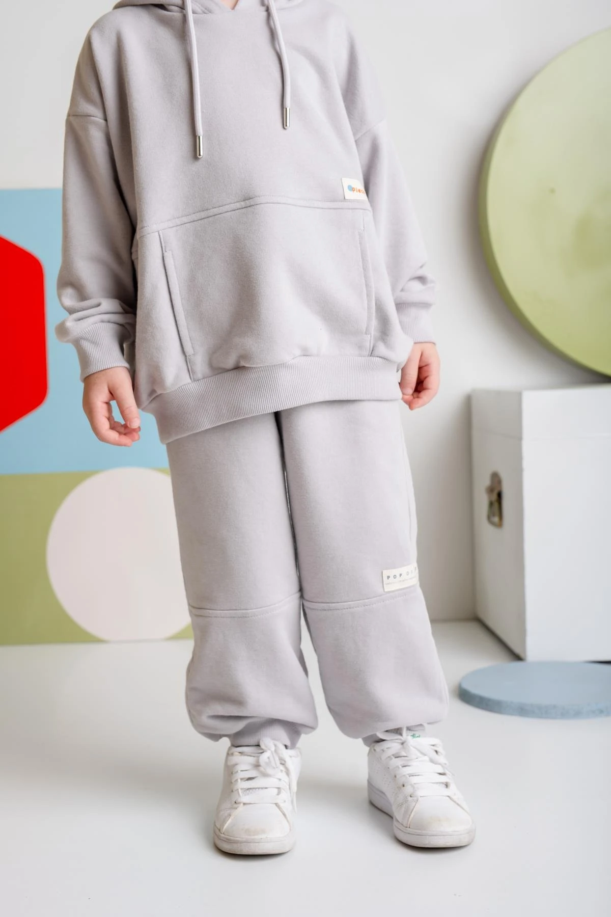 Erkek Çocuk Ribanalı Paça Fırçalı Tek Alt - Görsel 2