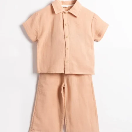 Kız Çocuk Müslin Takım